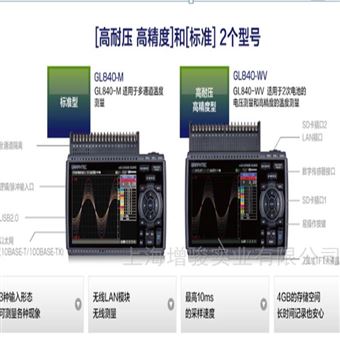 日本图技GL840M/GL840WV温度记录仪