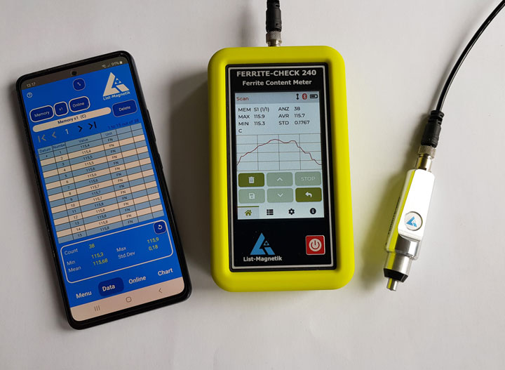 FERRITE-CHECK 240 手持式铁素体含量测试仪